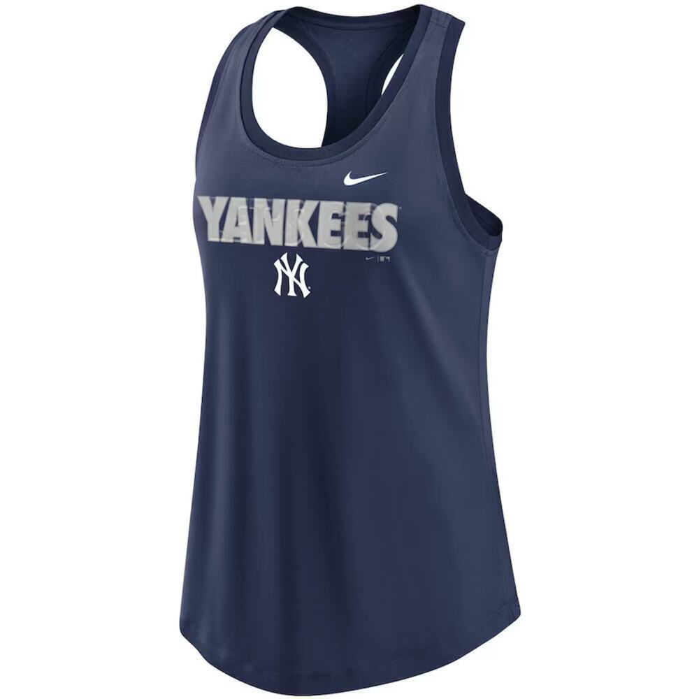 Nike Women's Navy New York Yankees BASEBALL Racerback Tank Top Size Small MLB